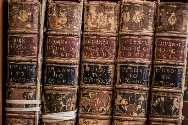 books on a shelf