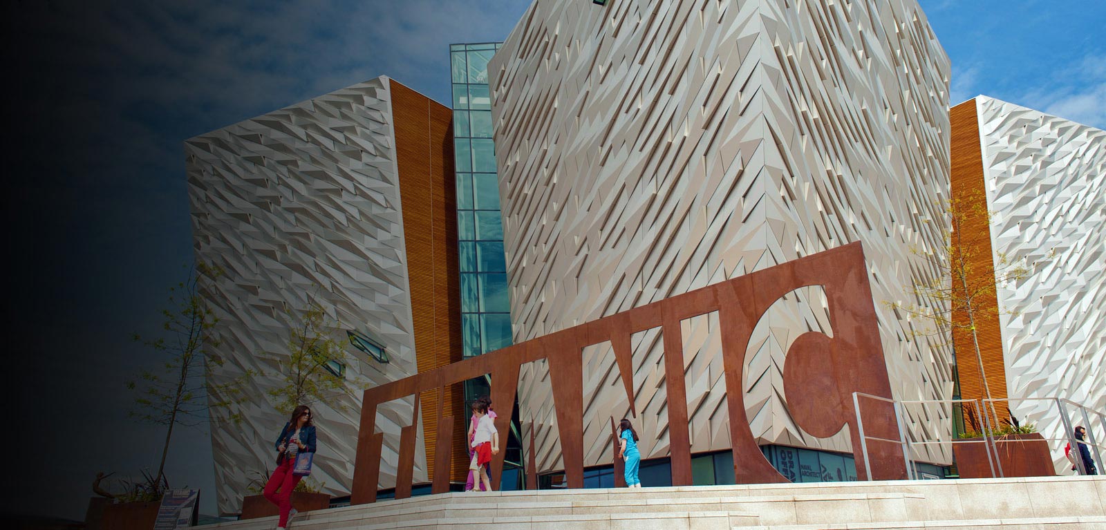 Titanic visitor centre main entrance